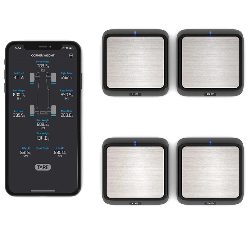 SKYRC Vehicle Balancing Electronic Scale Bluetooth Link Model Car Weighting Smart Weighing Device