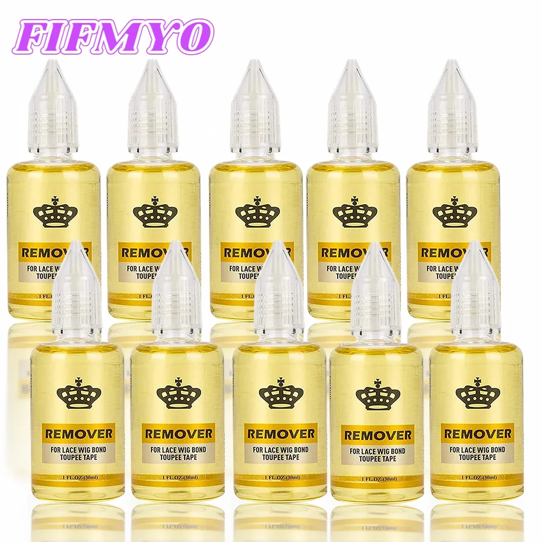 Removedor de pegamento para peluca, solvente adhesivo para extensiones de cabello para cinta de peluquín frontal de encaje, eliminación de residuos, removedor de pegamento frontal de encaje