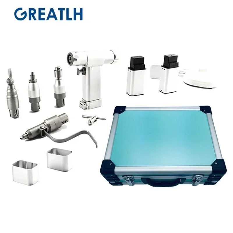 1set Tragbare Mini Konserven Elektrische Knochen Bohrer Bits Maschine Orthopädische Chirurgische Set mit Fall Orthopädische Instrument