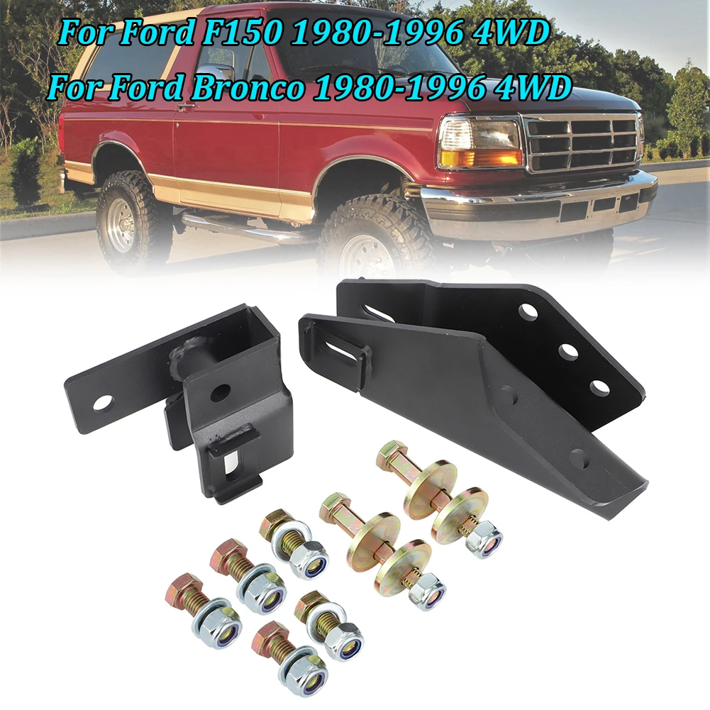 

For Ford Bronco F150 1980-1996 4WD 2-3.5" Axle Pivot Drop Kit with Mounting Hardware Suspension Lift Kit