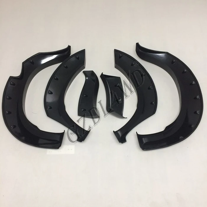 GZDL4WD Fender Flare ABS Wheel Arch trim For Hilux Vigo 2012 2013 2014 Double Cabin