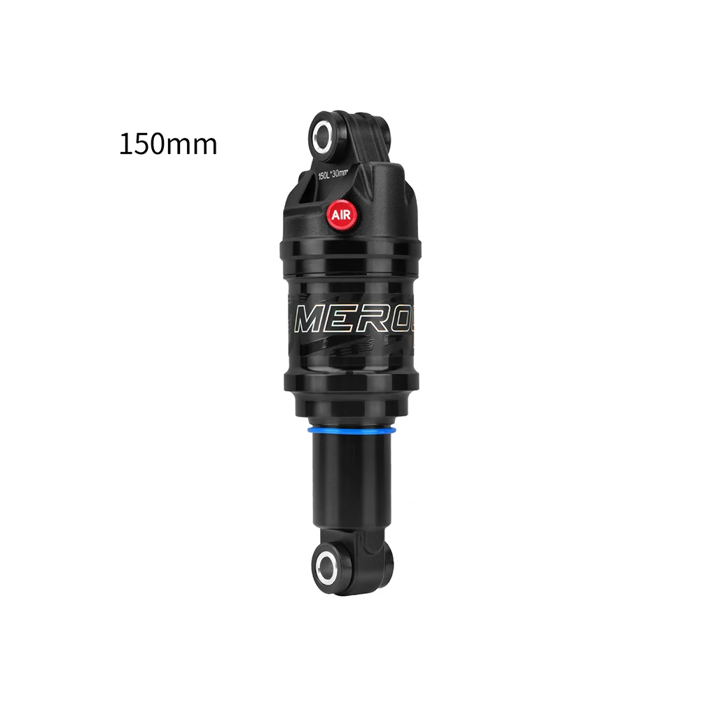 Aluminum Alloy Shock 125mm Adjustable Air Pressure Shock Absorption Effect Air Pressure Control Cycling Comfort