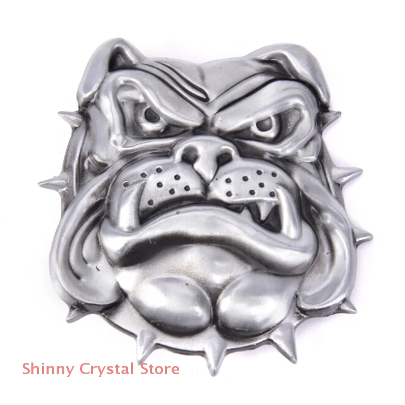 

Mens British Bulldog Metal Alloy Belt Buckles Cowboys Punk Fashion Buckle