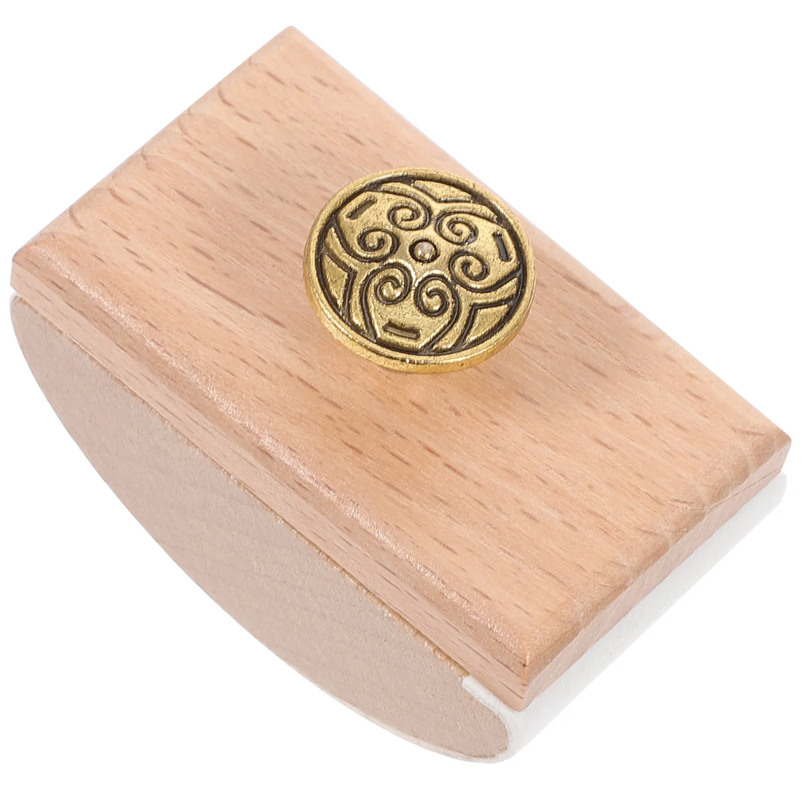 Ergonomic Wooden Rocker Blotter Premium Ink Absorbent Tool for Fountain Pens Calligraphers Students Teachers Office Workers