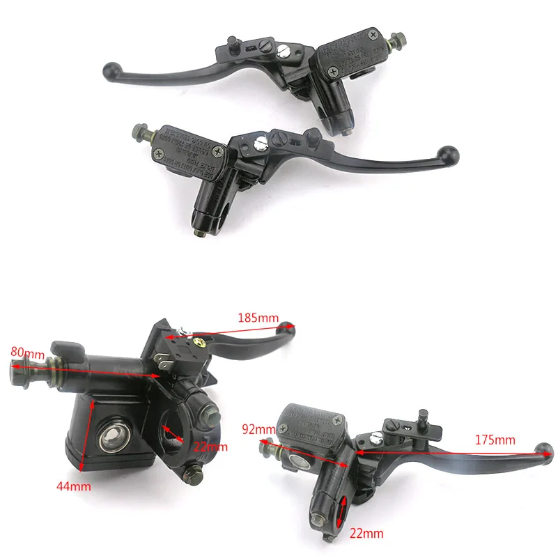 

ATV Big Bull left and right front brake upper pump is suitable for Apollo Little Bull front brake one to two upper pumps