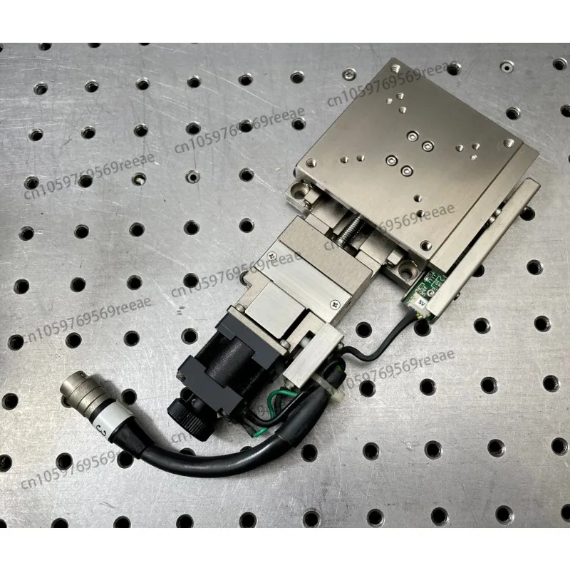 

High-precision electric displacement table PG615 micron, automatic fine-tuning table 60mm table