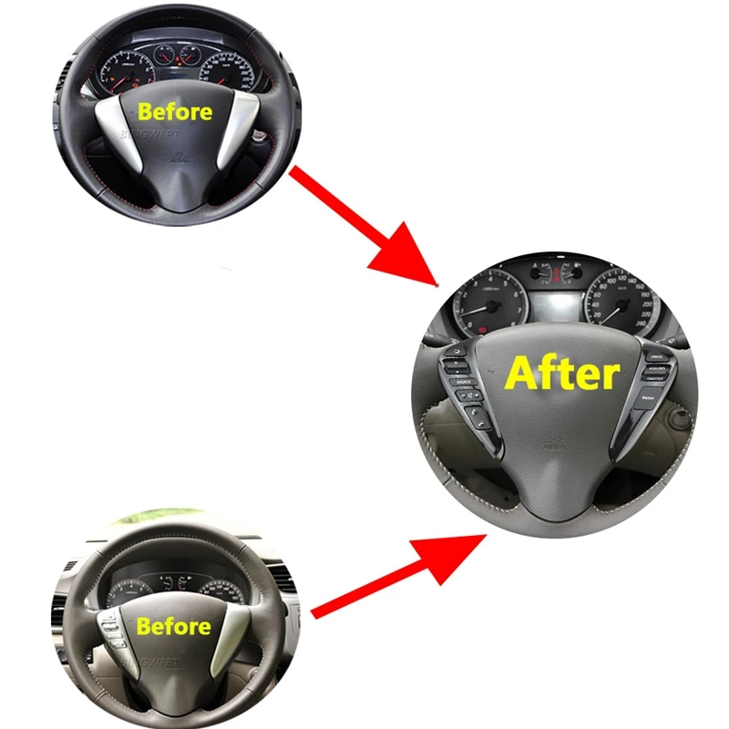 25550-3DA6A Steering Wheel Cruise Control Switch For Nissan/TIIDA/SENTRA/Livina/SUNNY/ALMERA/ VERSA