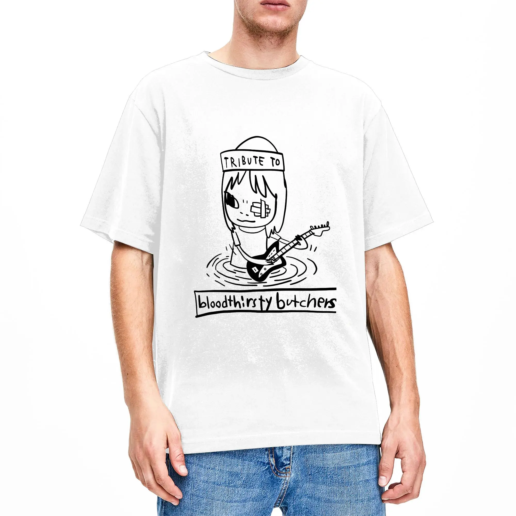 Oversized T Shirt Yoshitomo Nara Cotton T Shirts  Hip Hop Tee Shirt for Men's Summer Y2K Casual Design Short Sleeve Clothing
