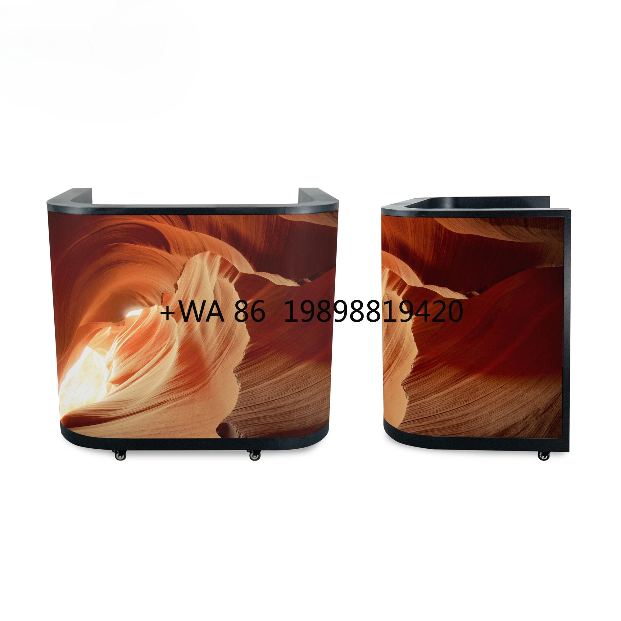 

LED Video Wall for Stage Disco Night Club Wedding Party New DJ Table P2.5 Indoor DJ Booth
