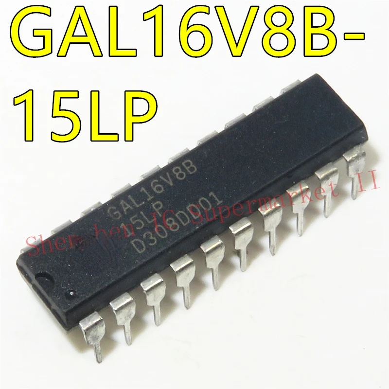 5pcs/lot GAL16V8B-15LP GAL16V8B GAL16V8 DIP-20 In Stock