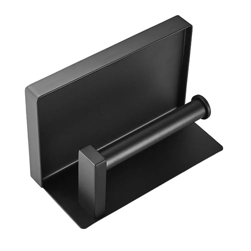 

Trendy Wall-Mounted Tissue Rack Multi-Purpose Roll Paper Holder Stylish Decorative Effect Bathroom Kitchen Home Hotel Use