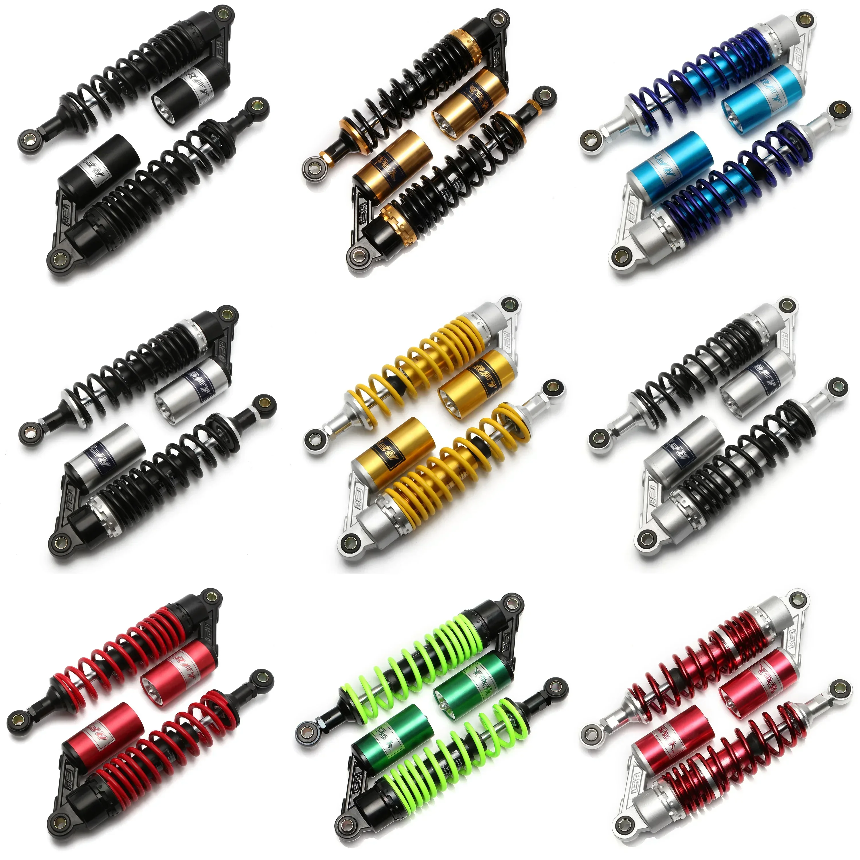 

12,5 "320 мм мотоциклетные универсальные пружины, пневматическая подвеска, регулируемые задние газовые амортизаторы для Honda Harley BMW Ducati Aprilia