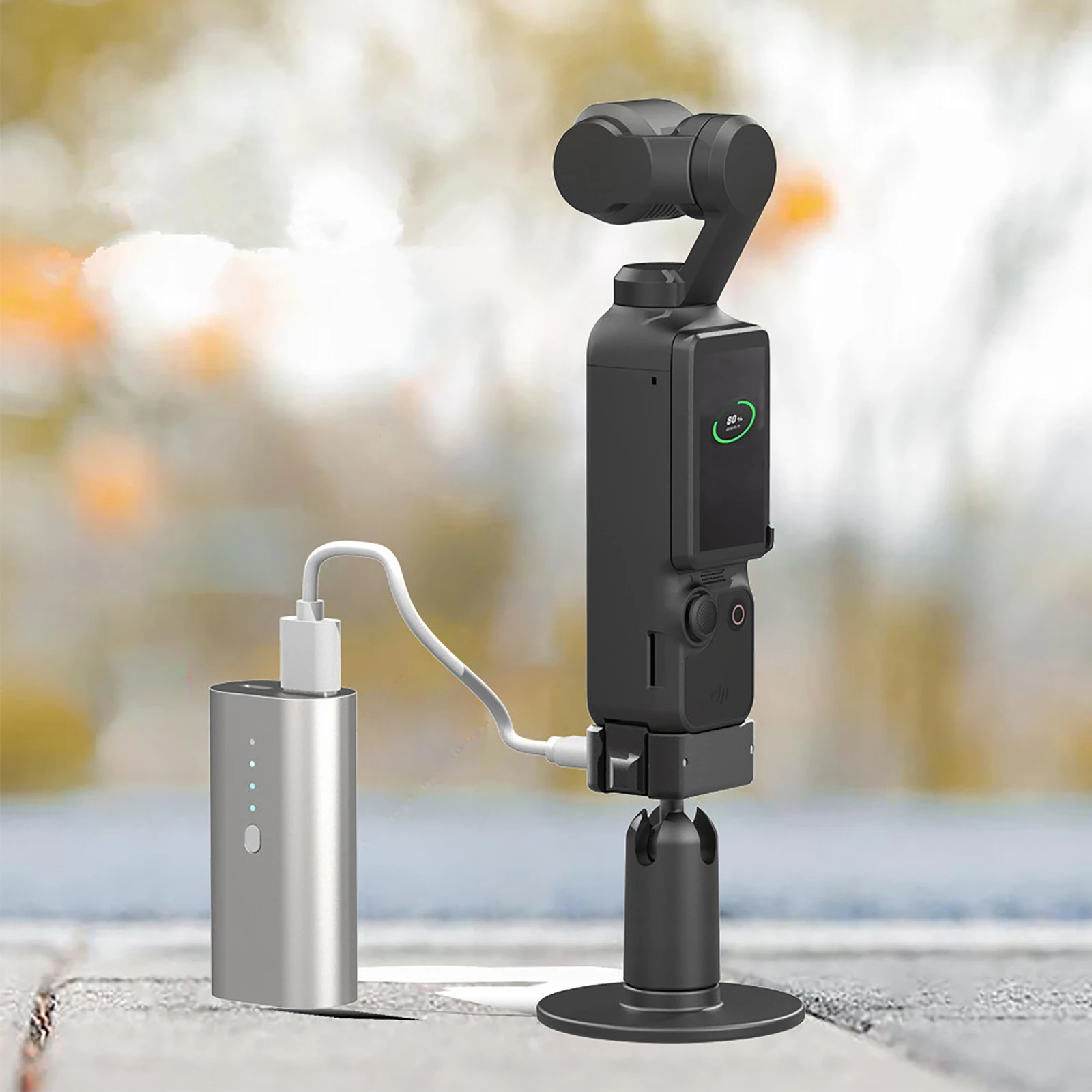 

Зарядная база для DJI Osmo Pocket 3 Type-C 1/4 адаптер крепления портативный карданный подвес для камеры зарядное устройство адаптер для камеры аксессуары для камеры черный