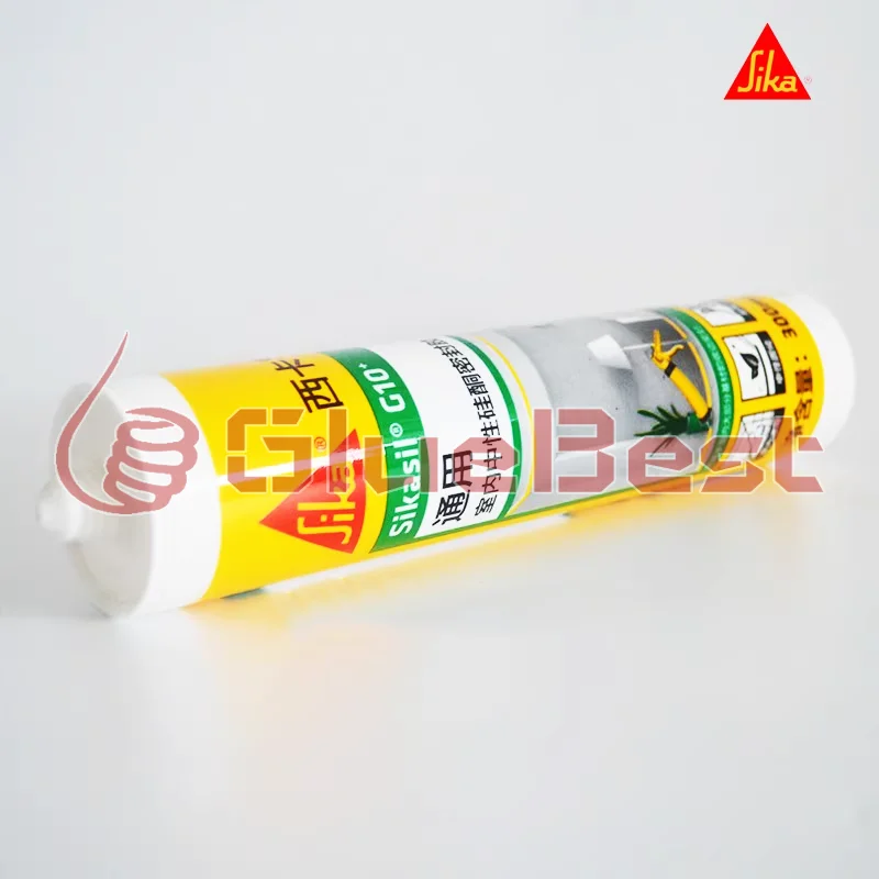 SIKA Sikasil G10 Neutral Silicone Curing Agent for Waterproofing Weatherproof Sealing Flexible Edge Finishing Original Product