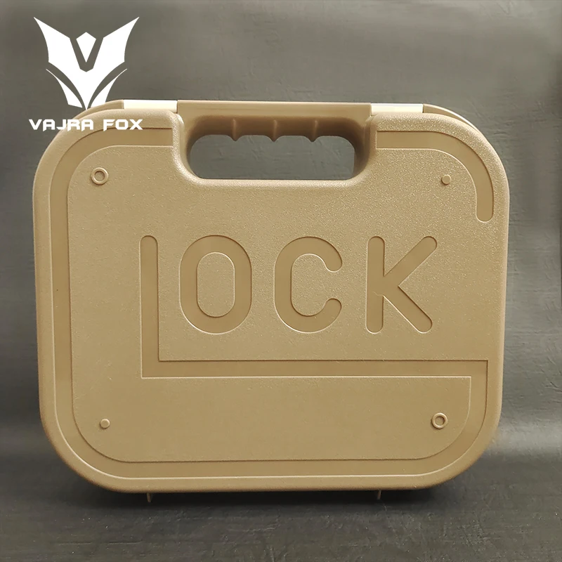 Glock Pistol Storage Box PVC Waterproof Dustproof Explosion-Proof Safety Suitcase For Tactical G17 G18 G19 Weapon Storage Box