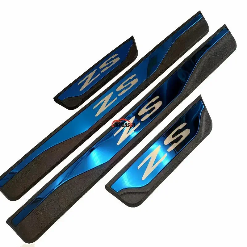 Car Door Sill Scuff Plate Trim For MG ZS EV EZS ZST 2016 2020 2021 Threshold Auto Protector Stickers Accessories 2022 2023 2024