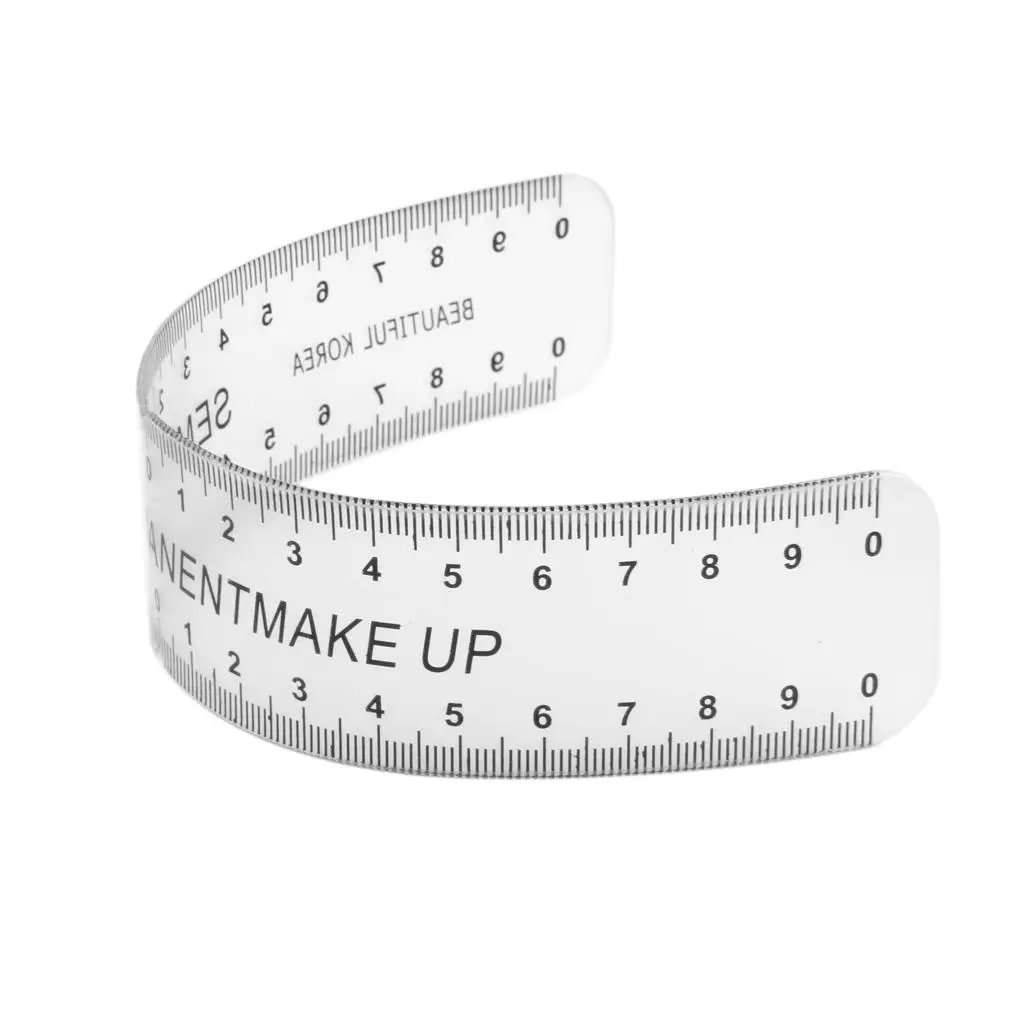 Eyebrow Stencil Template Brow Microblading Permanent Makeup Ruler