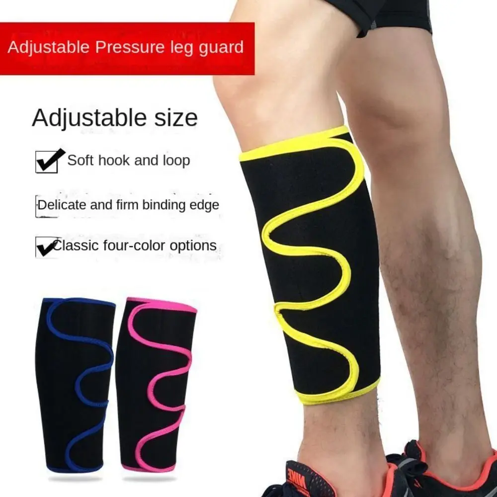Adjustable Calf Brace Gray Color Increases Circulation Shin Splint Support Soft Neoprene Reduces Muscle Swelling Calf Sleeve