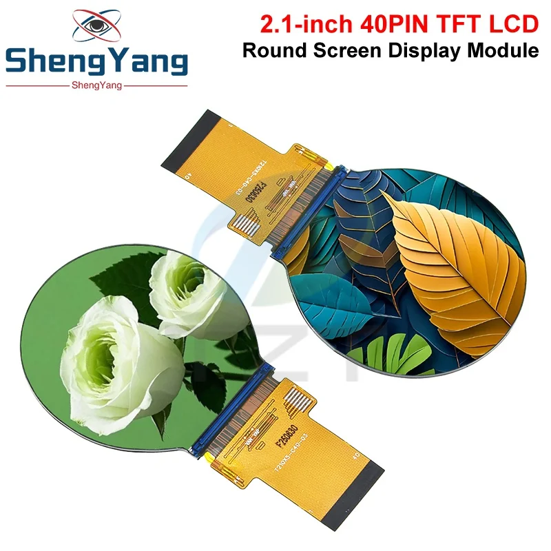 

TZT IPS 2.1 inch 40PIN SPI 262K TFT LCD Round Screen Display No Touch ST7701 Drive IC 480*480 RGB Interface For Arduino UNO R3