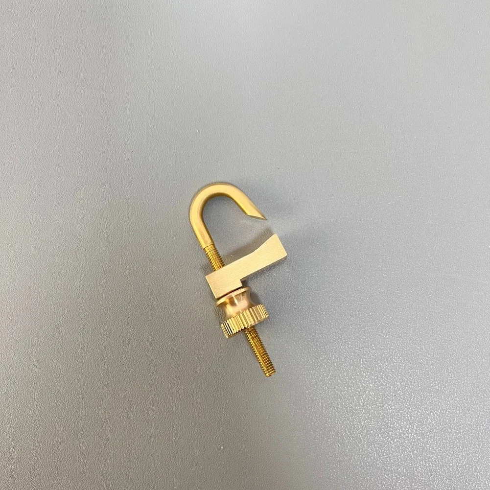 F Clip for Violin Repair 1pcs/5pcs for Panel and Backboard Crack Clamping Copper Gold Size 6 3 1cm for Luthiers
