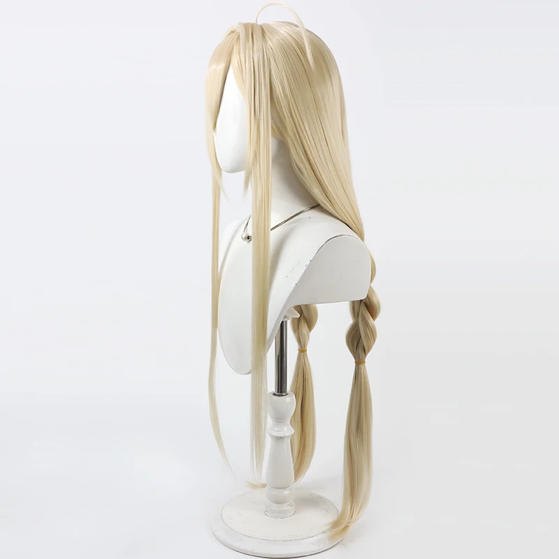 Game Azur Lane HNLMS Gouden Leeuw Cos Cosplay Wig Halloween Carnival Party Prop Synthetic Hair Heat Resistant Fiber + Wig Cap