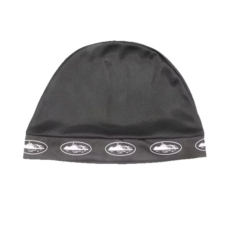 Hip hop retro pullover hat, fashionable, casual, versatile, men's and women's letter printed double-layer hat