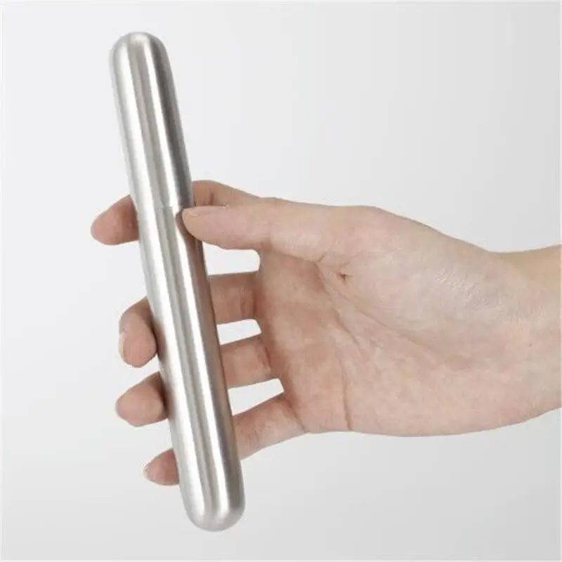 1 PC Stainless Steel Travel Cigar Box Portable Cigar Case Single Cigar Tube Cigar Accessories Gift