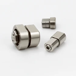 Small random stop positioning rotary shaft embedded adjustable torque table lamp Vanity mirror damper stop hinge