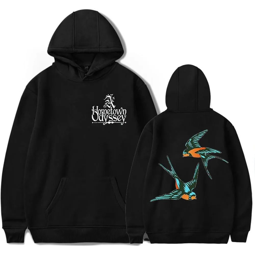 

Livingston Swallow Merch Толстовка с капюшоном для женщин и мужчин Толстовка с длинными рукавами Модный пуловер Одежда