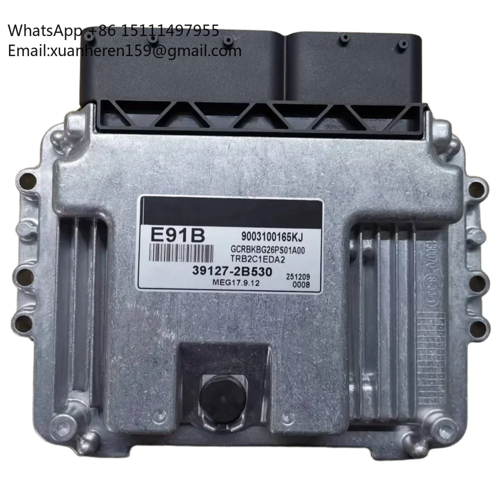 

High Quality 39127-2B530 Engine ECU MEG17.9.12 E91B ECM New Condition Electronic Control Unit