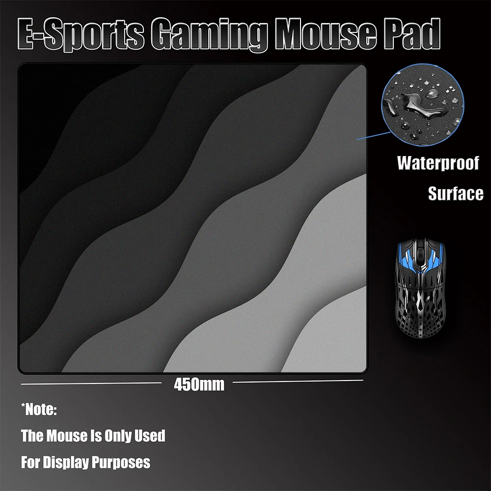 

Simple Line Art Mousepad Office Waterproof Surface Computer Mouse Mat Balance Non-Slip Mousepad FPS E-Sports Gaming Accessories