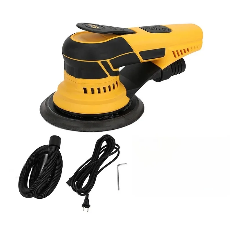 Professional Electric Random Orbital Sander Oscillating Polisher Grinder for Woodworking with Dust Collection Vacuum Ready