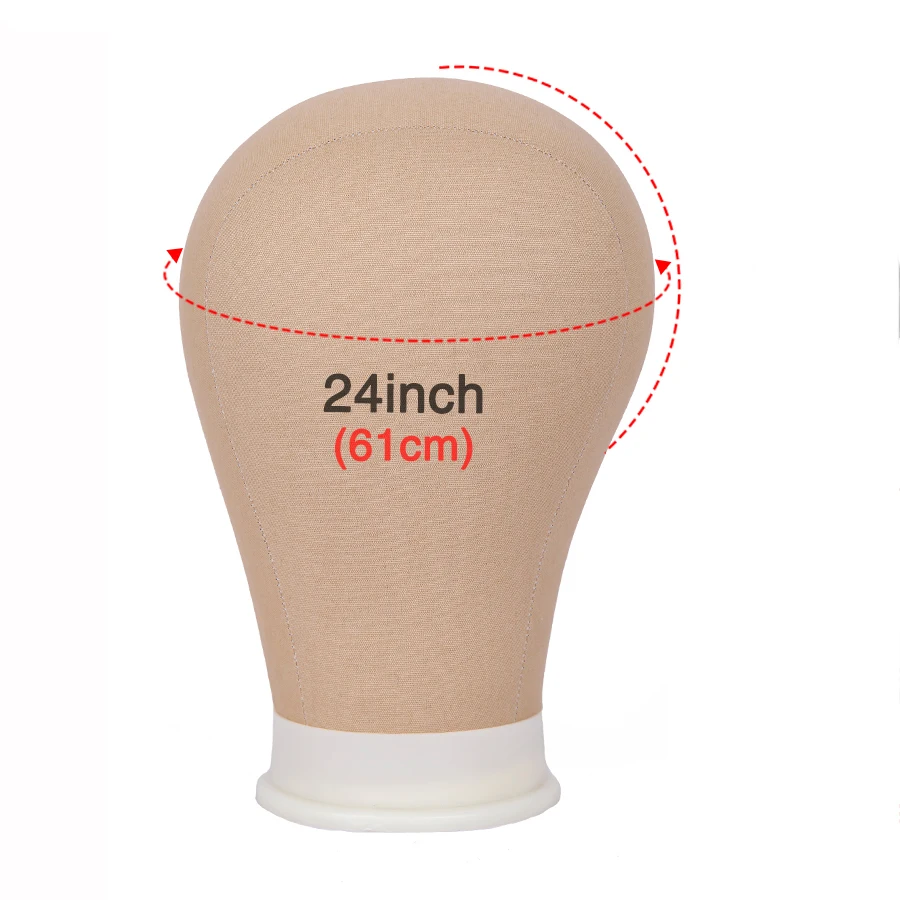 Display Canvas Block Head Mannequin Stand 21