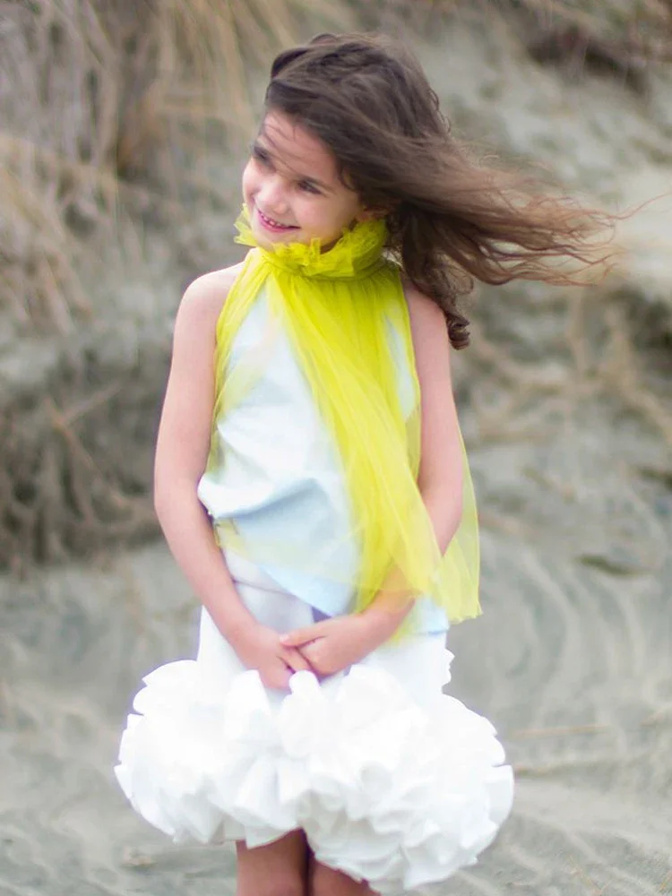 

Princess Ball Gown Pettiskirt Party Performance Kids Clothes Cute Girl Tutu Skirt Quality Multi Colour Fuffy Tulle Girl Skirt