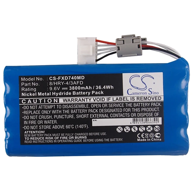 Cameron sino 3800mAh Battery For Fukuda FCP-7431S  FX-7412  FX-7432  ECP-7600  ECP-7631  ECP-7641