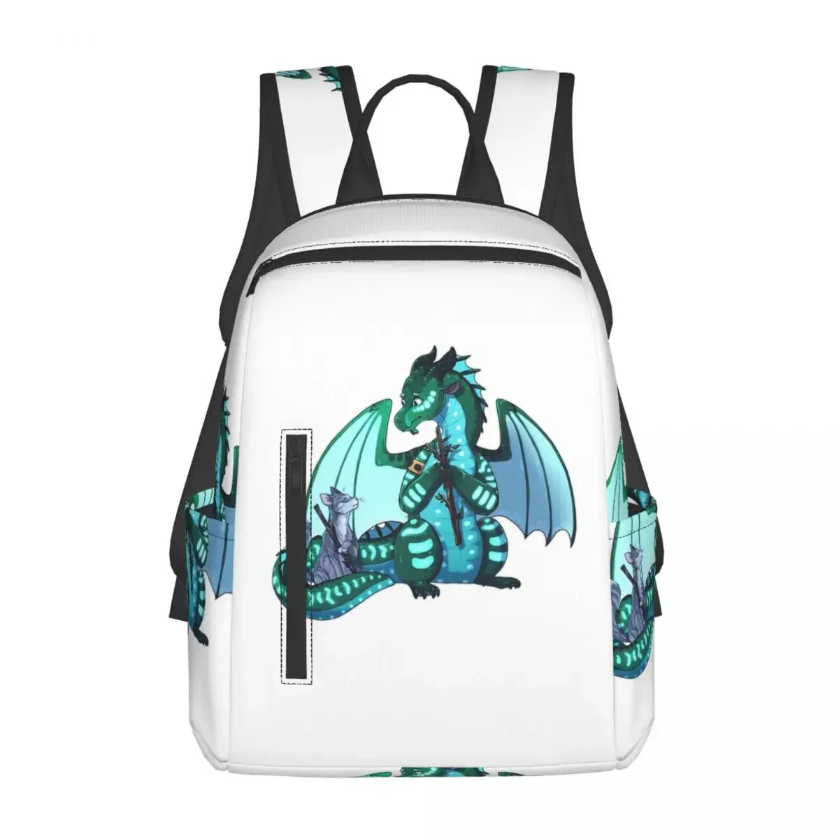 Wings Of Fire & Warriors - Turtle And Jayfeather Backpack Daypack Kids BookBag School Bag Shoulder Bags for Men Women