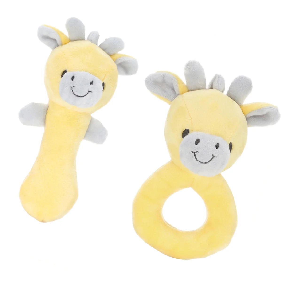 2 stuks pluche hand gevulde cartoon herten educatief voor baby peuter pasgeboren speelgoed