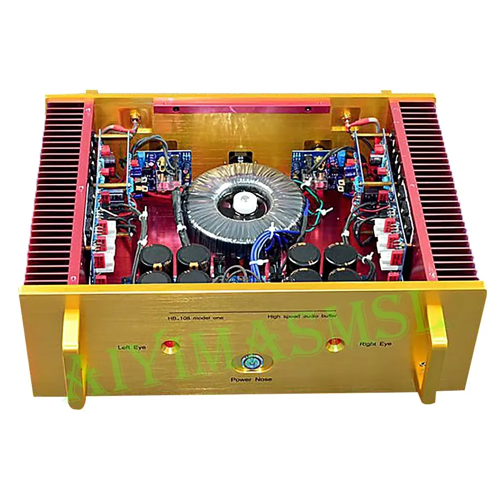 AIYIMA SMSL Referensi Dartzeel B-108 Line Tidak Ada Lingkaran Besar Umpan Balik Negatif Amplifier Pos Murni 180W 2.0 HIFI Audio Amplifier Belakang