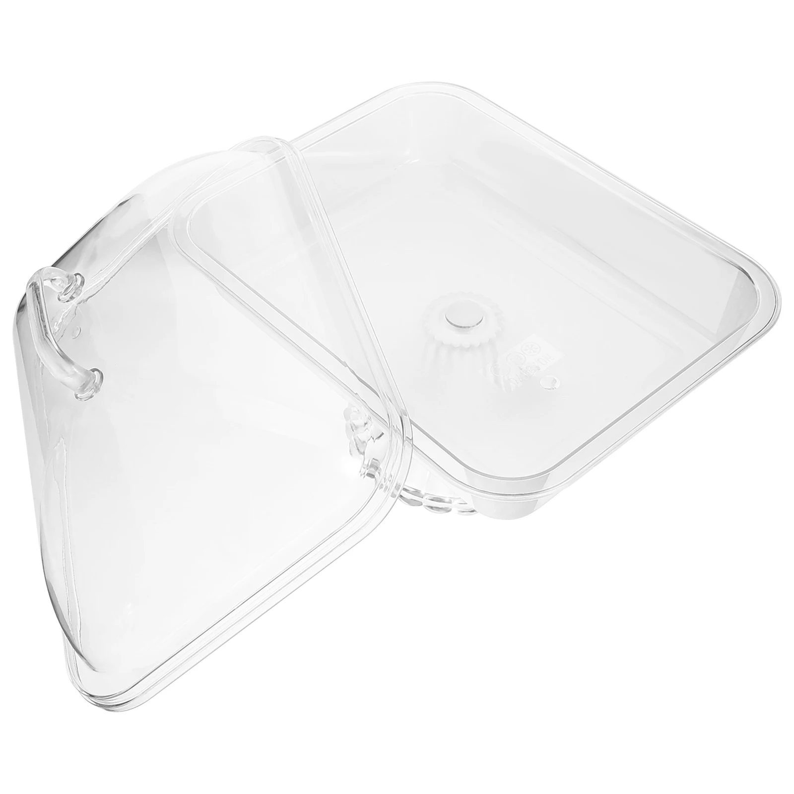 

1 Set Cake Stand Dome Cover Multifunctional Serving Plate Dessert Display Stand For Wedding Party Snack Storage Tray Pastry