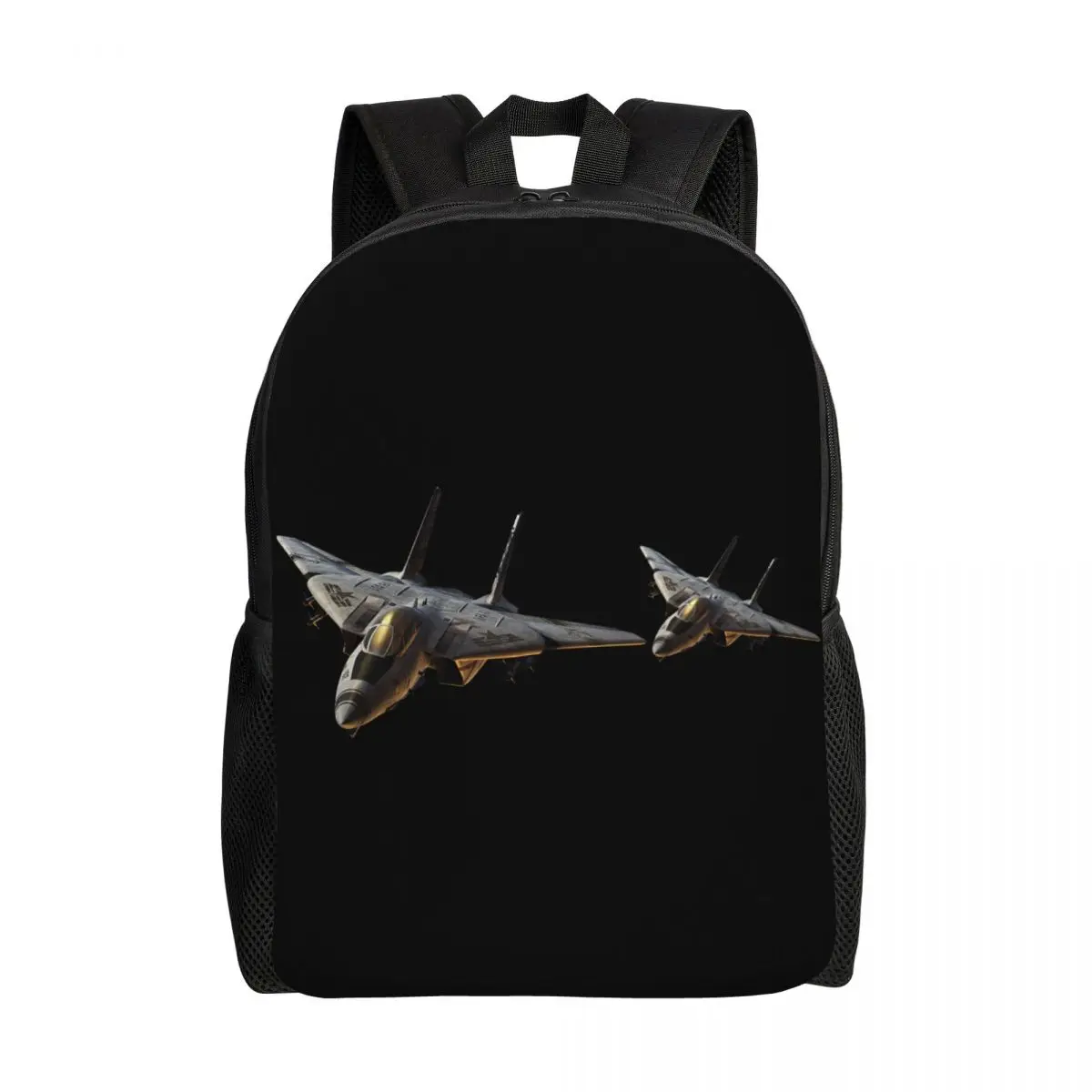 Top Gun Air Force Fighter Jets Travel Backpack Men Women School Computer Bookbag College Student Daypack Bags