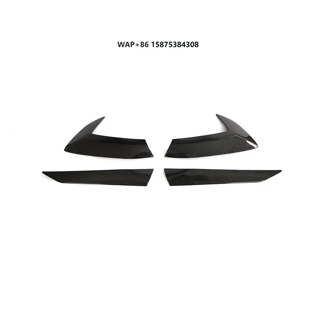 

Suitable for 21-23 Corvette C8 Modified Original Dry Carbon Door Panel Wind Blade with SMT Blade
