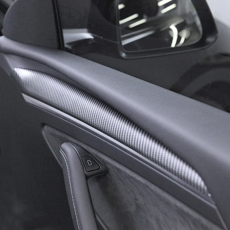 

Door Trim Cover for Tesla Model 3 Y 2021-2023 Door Trim Styling Protector Cover Car Interior Decoration Accessories