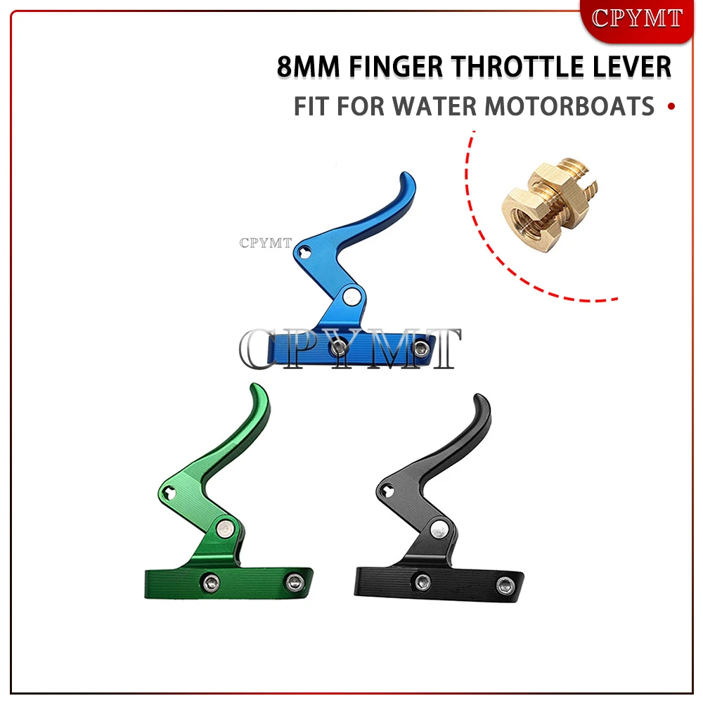 

Water Motorcycle Accessories 8mm Hole Thumb Throttle Lever Fit for Kawasaki SXR800/1500 750SXI/SS/XI STS ZXI STX