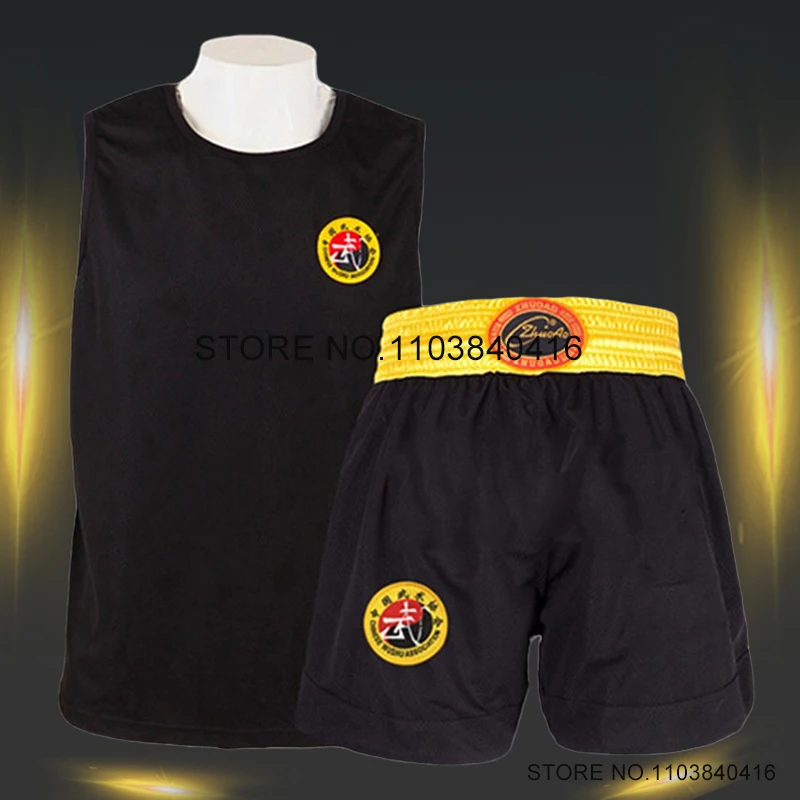 Spodenki bokserskie Muay Thai Rashguard MMA Wushu Sanda Uniform Mężczyźni Kobiety Dzieci Siłownia Sztuki walki Klatka Walka Kickboxing Spodenki