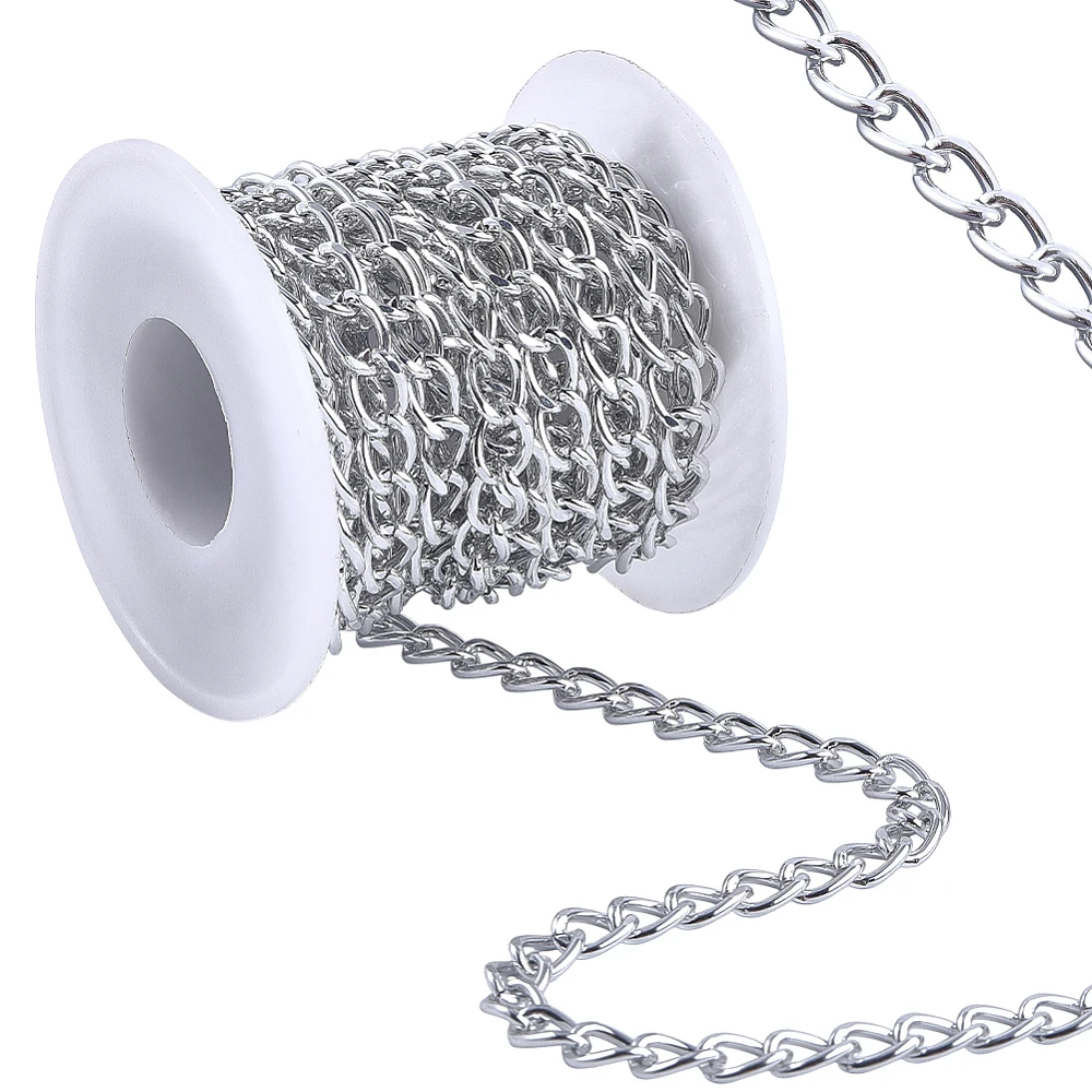 Chain Roll Cable - Rantai Aluminium 16,4 Kaki 10x6,5mm Berlapis