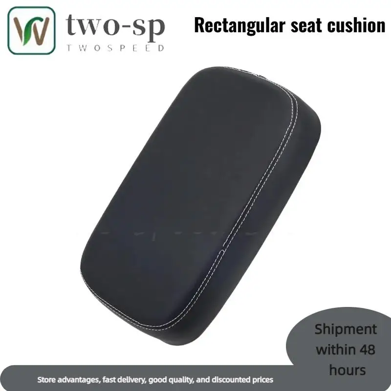 

rectangular seat cushion, suitable for electric scooter black large seat cushion, soft seat cushion accessories