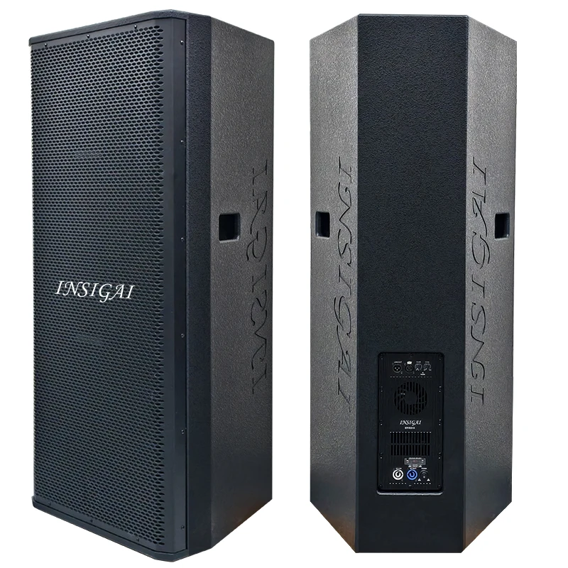 Altavoces Profesionales Dobles de 15 Pulgadas, Equipos de Sonido, Sistema de Audio para Escenarios, Equipo de Sonido Profesional con Altavoces Dobles de 15 Pulgadas