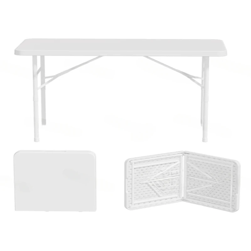 Folding , Home Study ,Portable Outdoor Long , Stall, Rectangular Small Unit Dining ,Simple Floor Stand Table