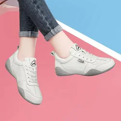 Simple White Woman Shoes Fashion Womens Sneakers 2024 Spring Autumn Breathable Non-slip Women Running Shoes Zapatos Para Mujeres