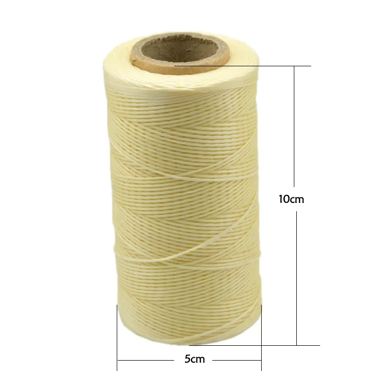 260m/roll 0.8MM Waxed Leather Thread Wax Cotton Cord String Strap Rope Bead For DIY Handicraft Tool Hand Stitching Thread